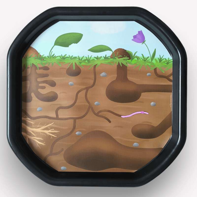 Pod zemí – Podložka do Tuff Tray MINI/MAXI